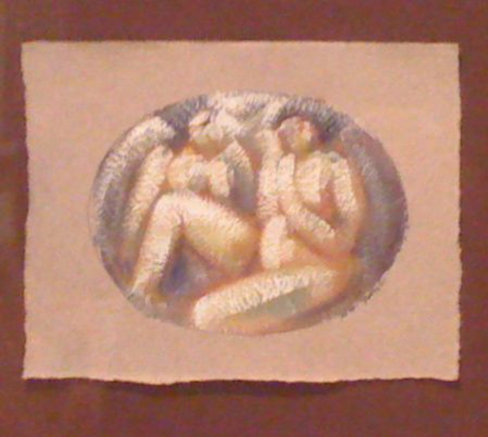 Reza, Two nude Ladies in pink 1985 Deux femmes nues en rose Reza, Two nude Ladies in pink 1985 Deux femmes nues en rose