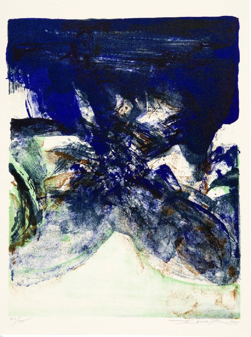 Zao Wou-Ki, Hommage à San Lazzaro Zao Wou-Ki, Hommage à San Lazzaro