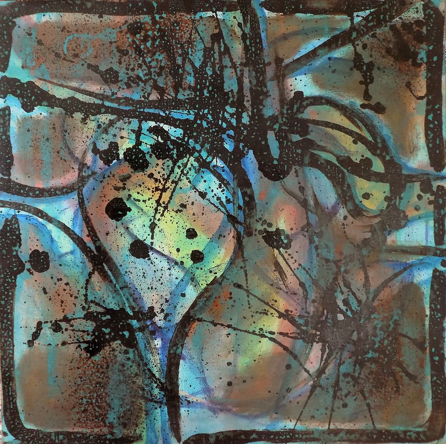 Stanislav Bojankov, Heart-XXI (Homage to Jackson Pollock) Stanislav Bojankov, Heart-XXI (Homage to Jackson Pollock)