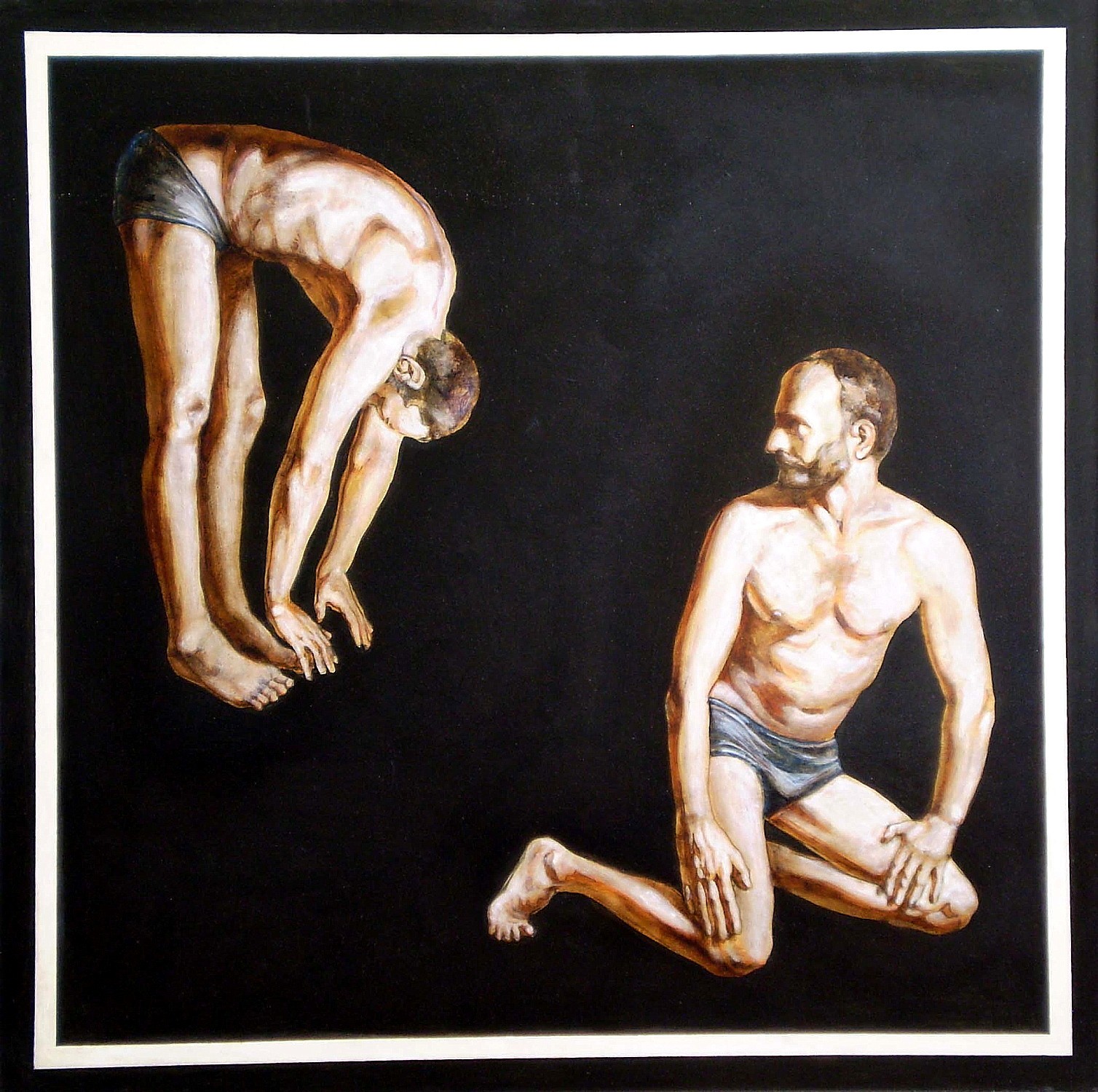 Stanislav Bojankov, Double portrait-I(The Pollock-Krasner Foundation Grant,New York,2003) Stanislav Bojankov, Double portrait-I(The Pollock-Krasner Foundation Grant,New York,2003)
