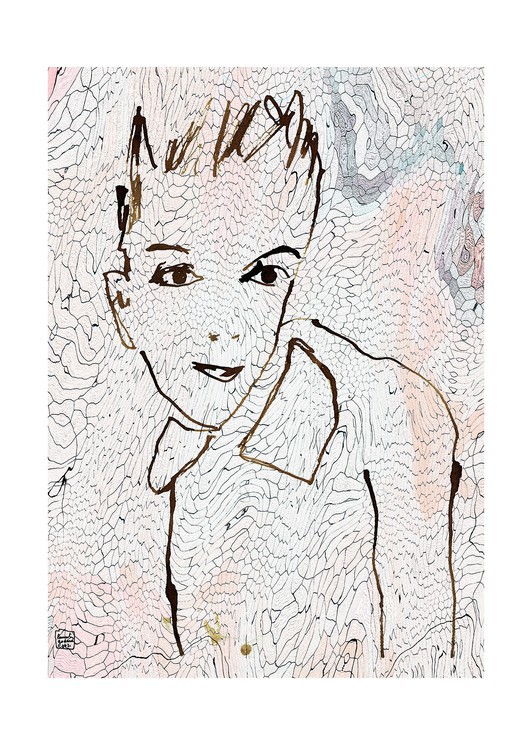 Laurent Godard, Fripon - Reproduction digigraphie Laurent Godard, Fripon - Reproduction digigraphie