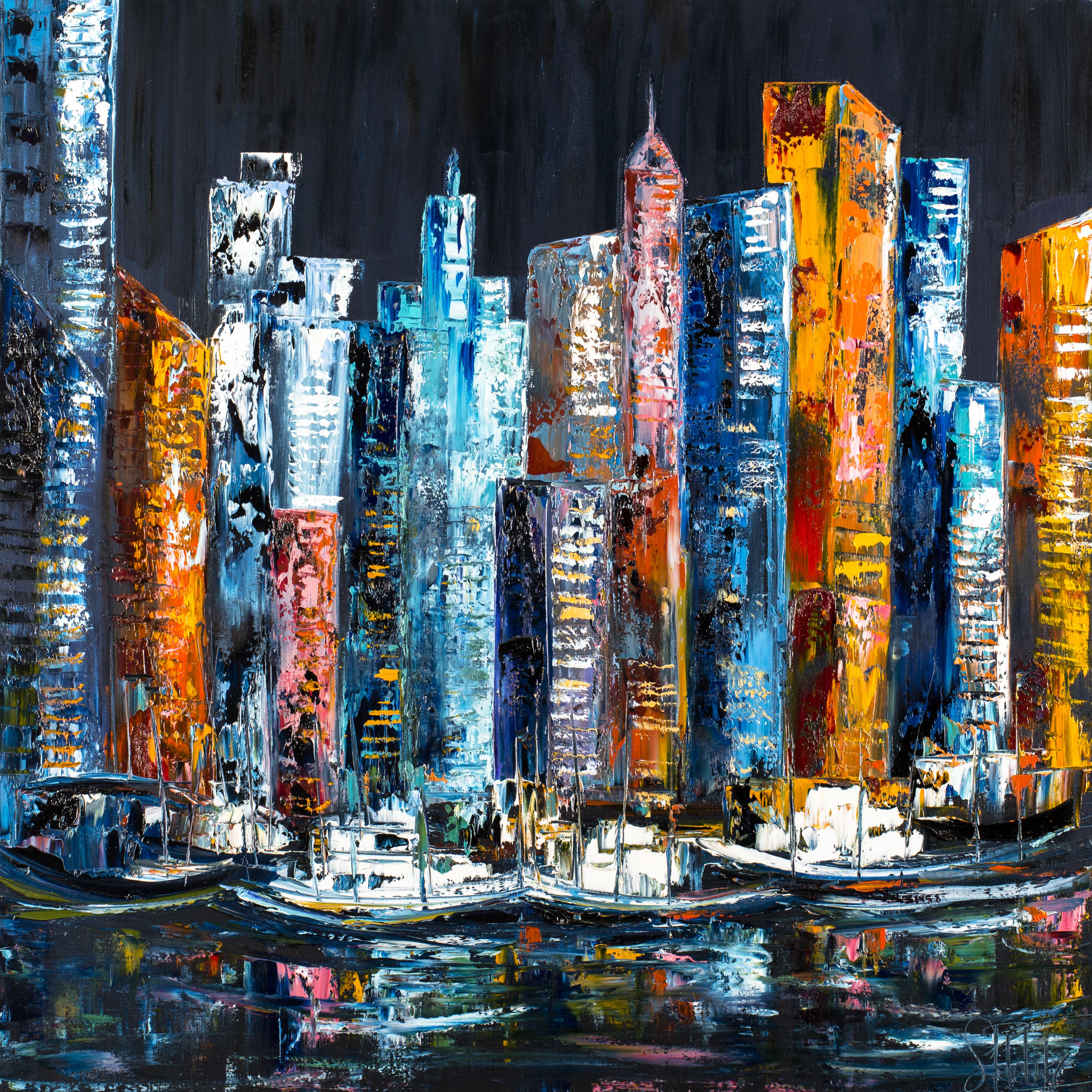 Sophie Petetin, Manhattan reflets de nuit Sophie Petetin, Manhattan reflets de nuit