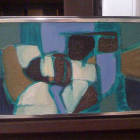 Jean-Pierre Verdeille, 1979 Green Abstraction Verte Jean-Pierre Verdeille, 1979 Green Abstraction Verte