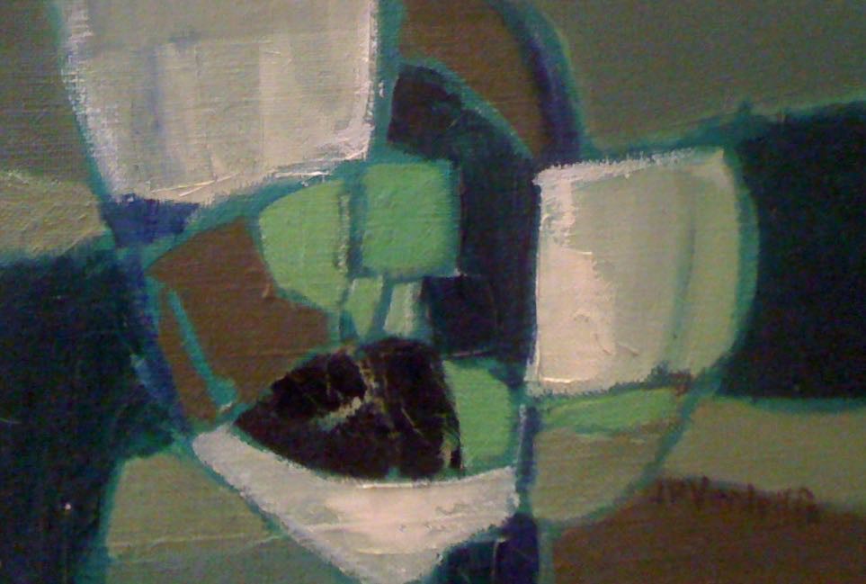 Jean-Pierre Verdeille, 1978 Green Abstraction verte Jean-Pierre Verdeille, 1978 Green Abstraction verte