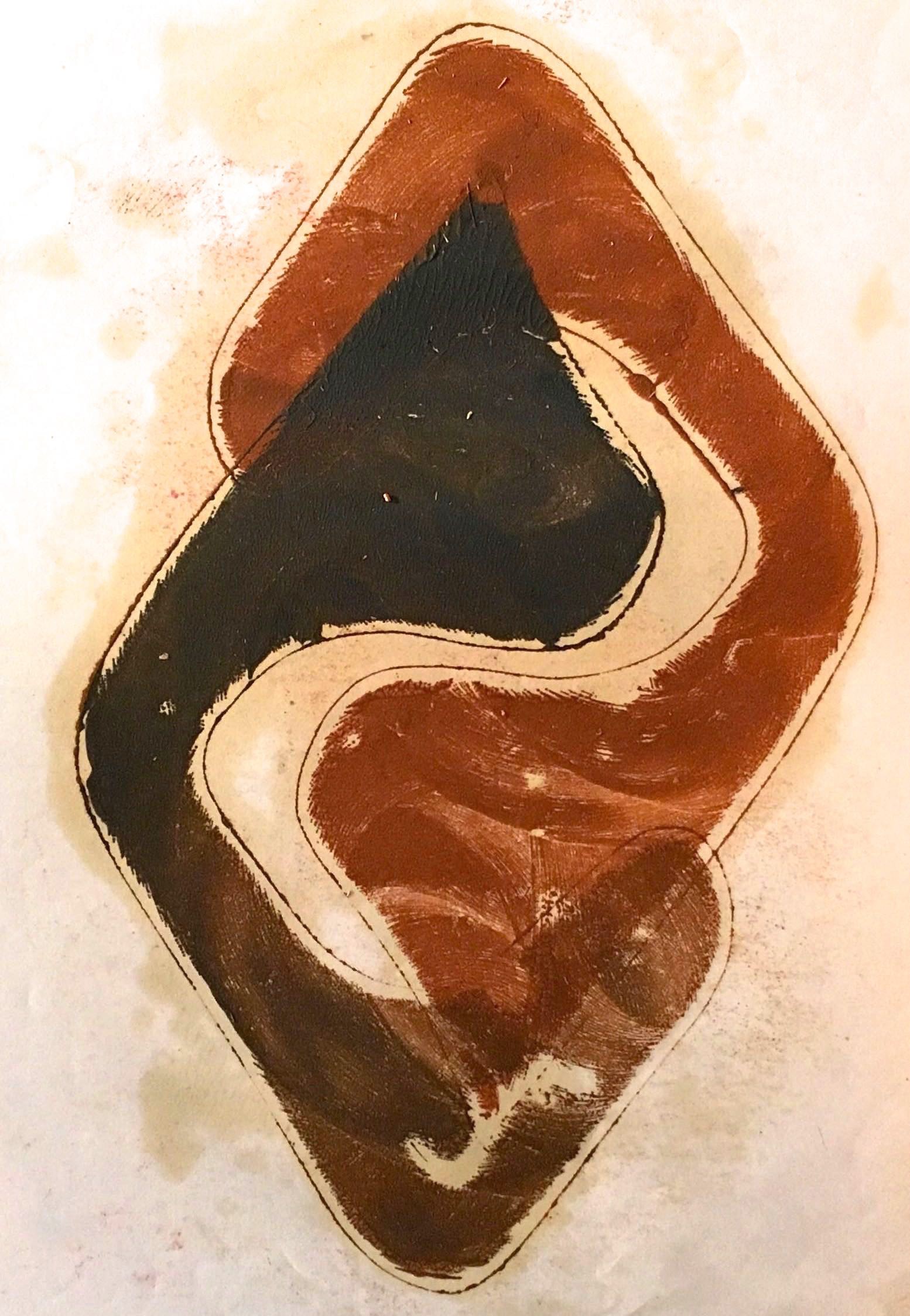 Moon Shin, 1979 Sienna Abstraction Moon Shin, 1979 Sienna Abstraction