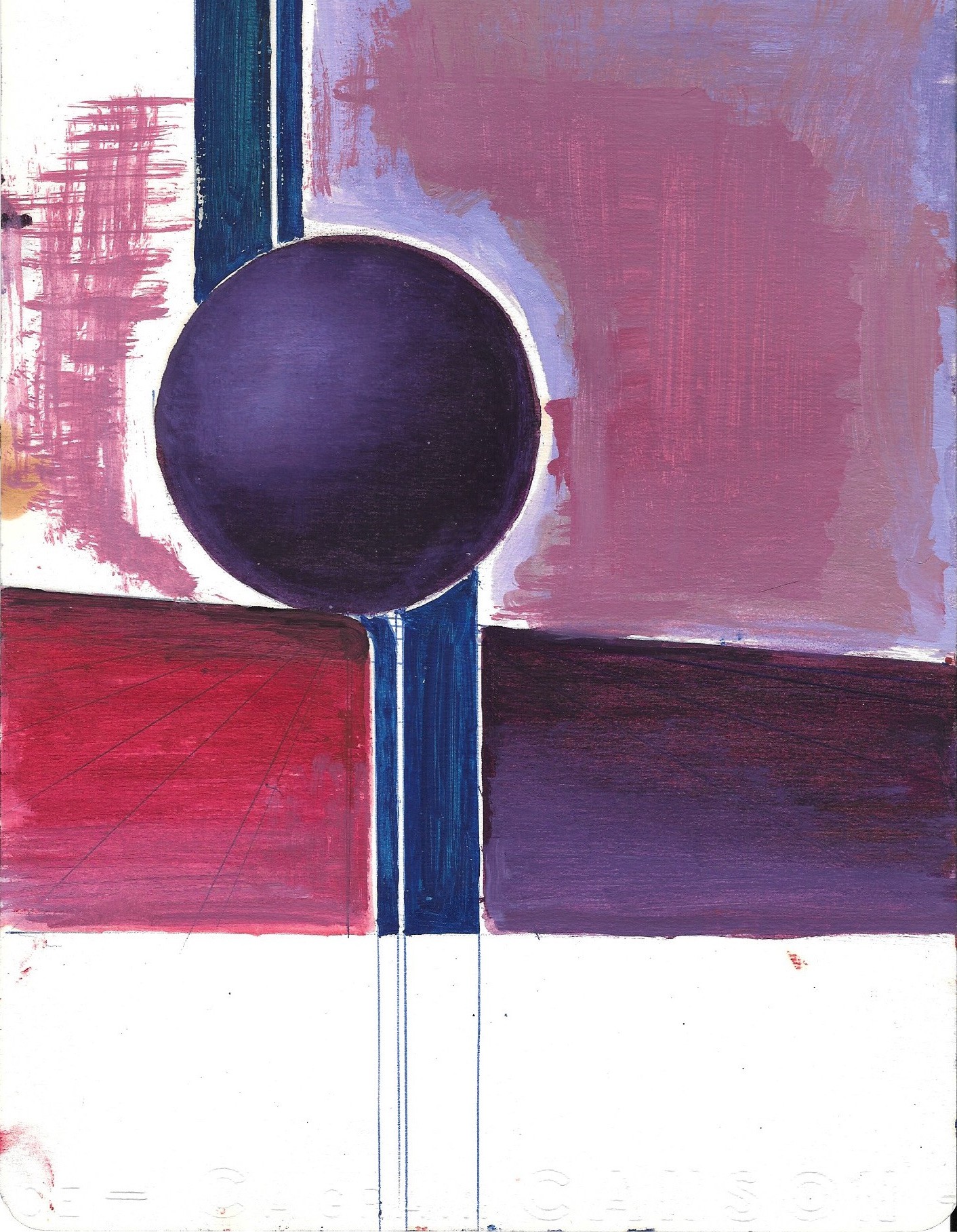 Moon Shin, Purple abstraction 2 Moon Shin, Purple abstraction 2