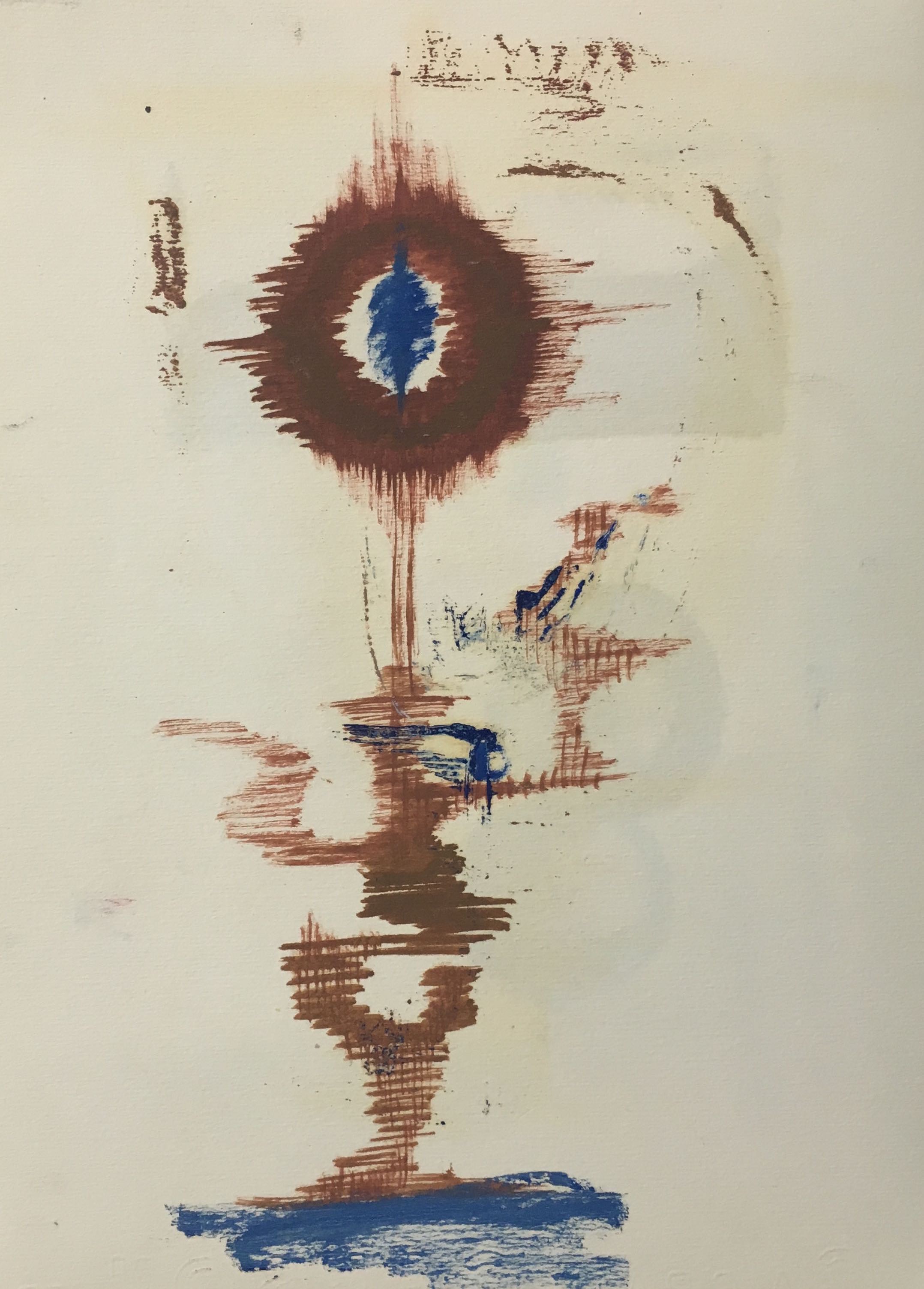 Moon Shin, Sienna Abstraction Sienne 1973 Moon Shin, Sienna Abstraction Sienne 1973