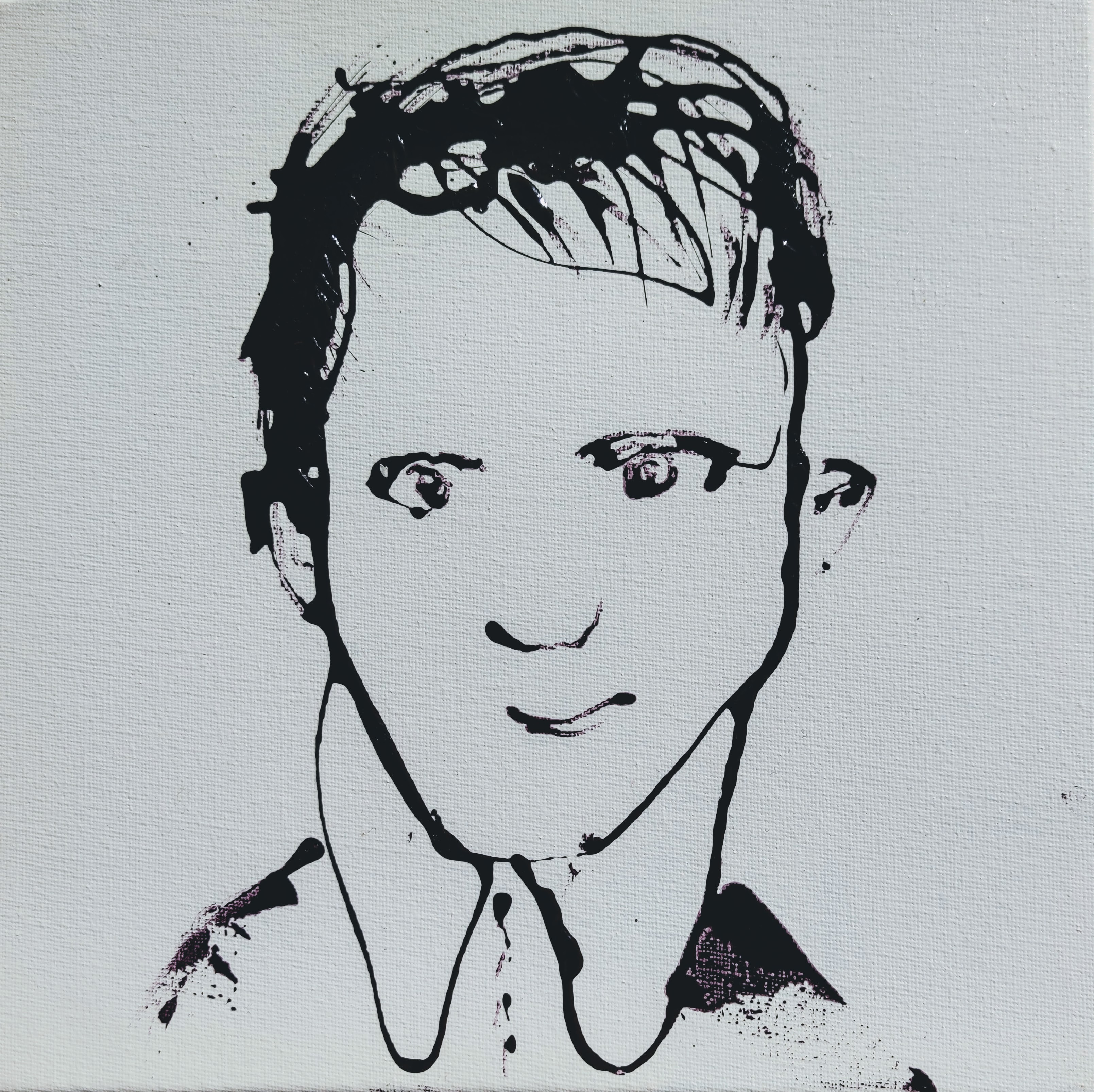 Laurent Godard, L'intrépide Igor - Portrait en dripping Laurent Godard, L'intrépide Igor - Portrait en dripping
