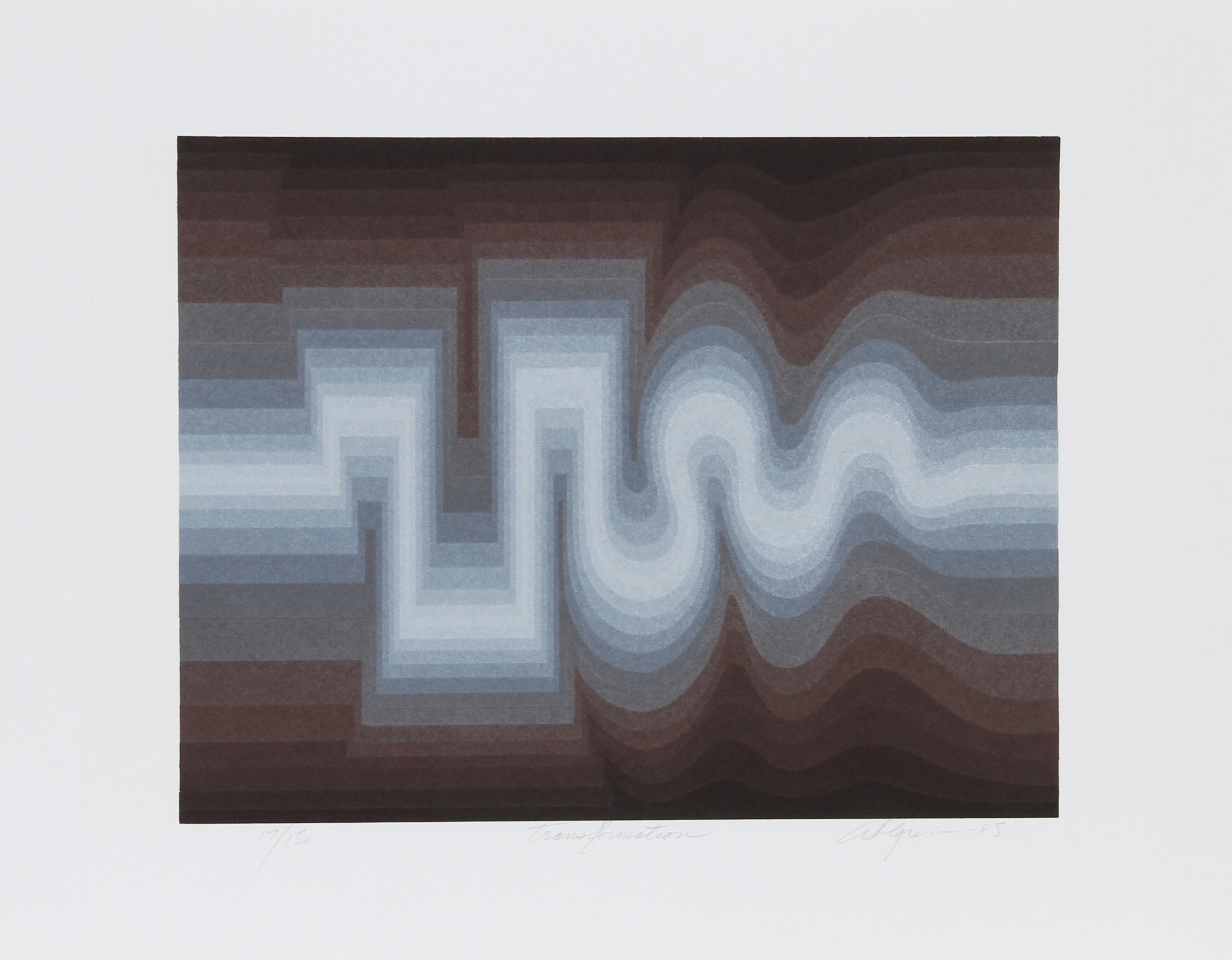 Roy Ahlgren, Roy Ahlgren, Transformation, Screenprint Roy Ahlgren, Roy Ahlgren, Transformation, Screenprint