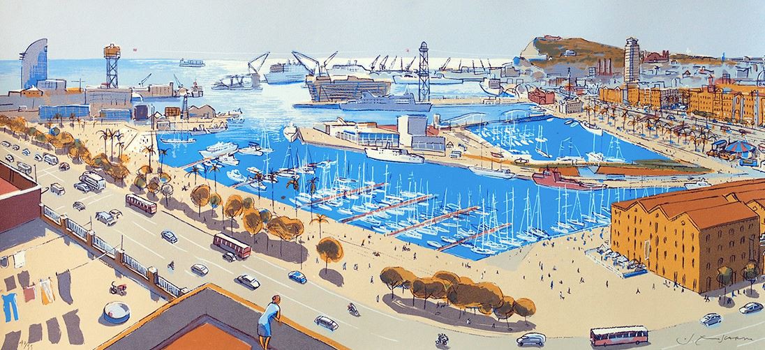 Josep Moscardó, Puerto de Barcelona Josep Moscardó, Puerto de Barcelona