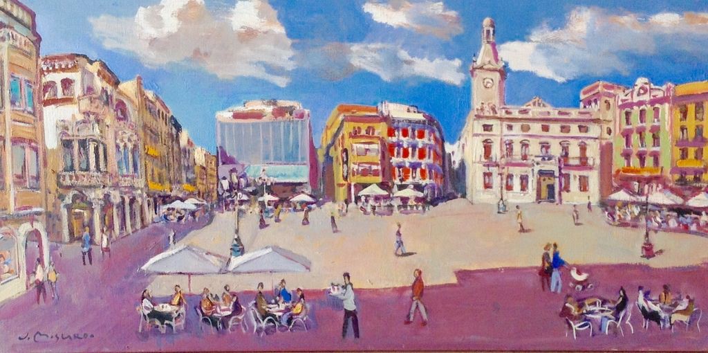 Josep Moscardó, Plaça Mercadal Josep Moscardó, Plaça Mercadal