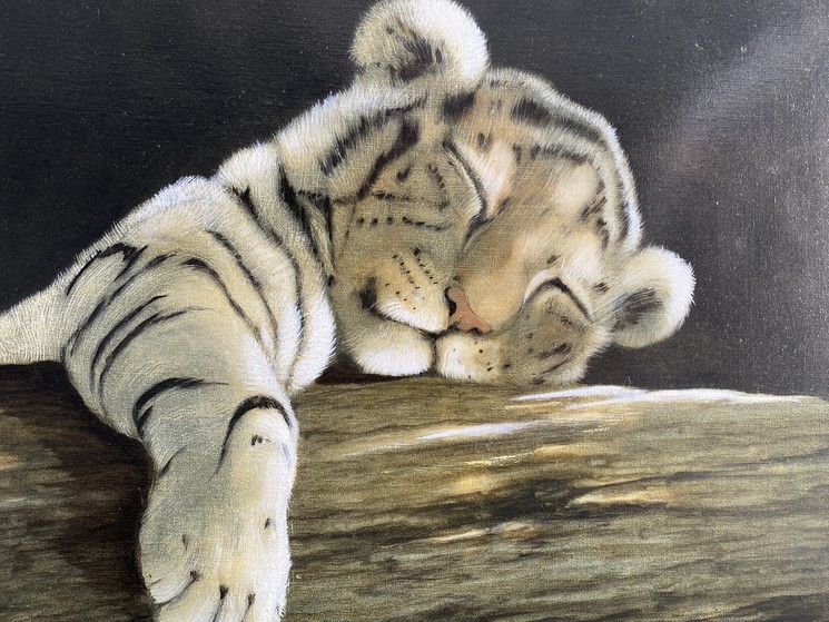 Le Bebe Tigre By Andre Ferrand 10 Painting Artsper