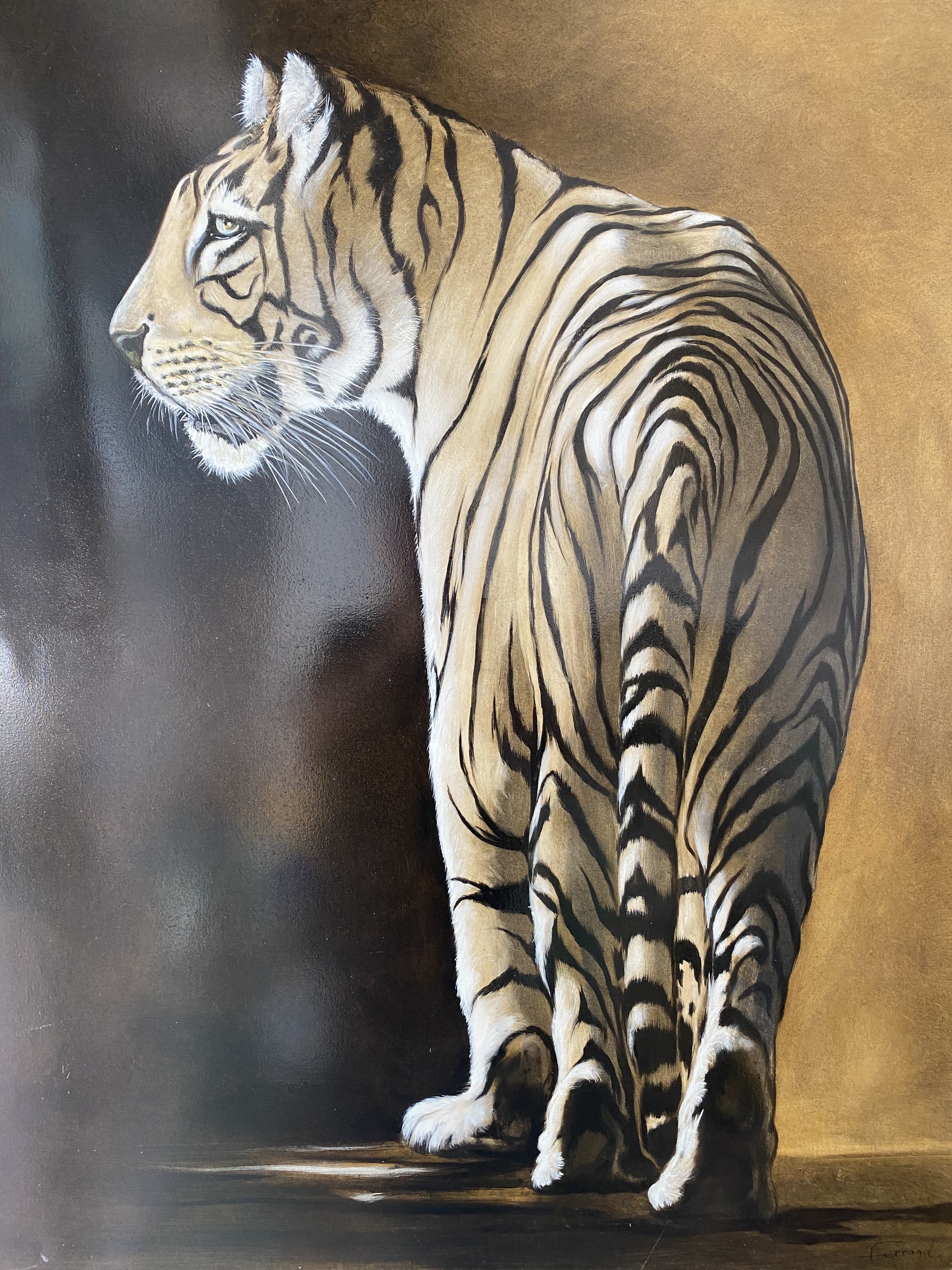 André Ferrand, Le tigre André Ferrand, Le tigre