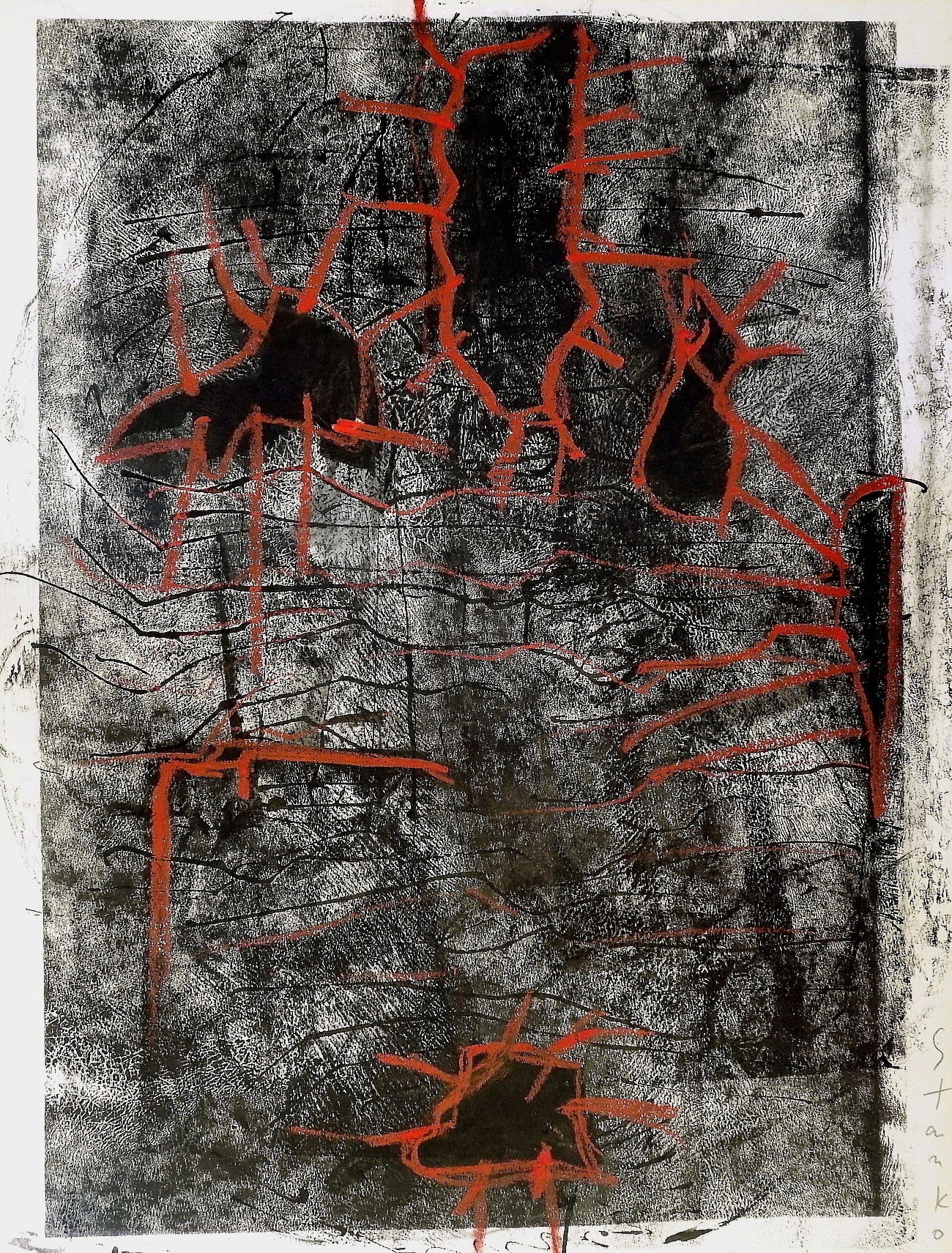 Stanislav Bojankov, Mask (The Pollock-Krasner Foundation Grant, New York, 2007) Stanislav Bojankov, Mask (The Pollock-Krasner Foundation Grant, New York, 2007)
