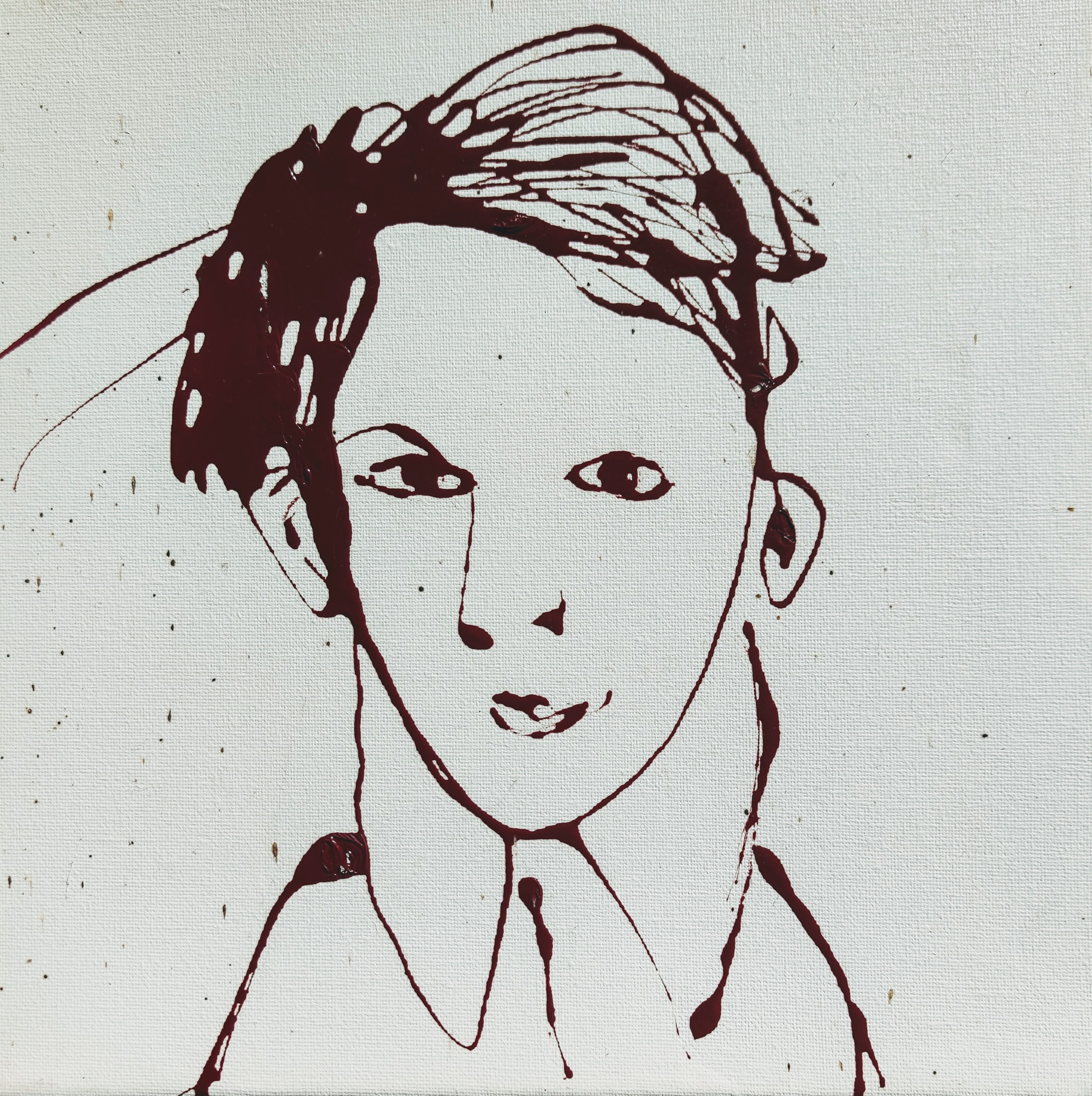 Laurent Godard, The talented Timothy- Dripping portrait Laurent Godard, The talented Timothy- Dripping portrait