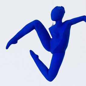 Skulpturen, Fly in Blue, Florence Sartori