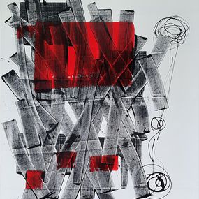 Gemälde, Ride on one, Benoit Thiel