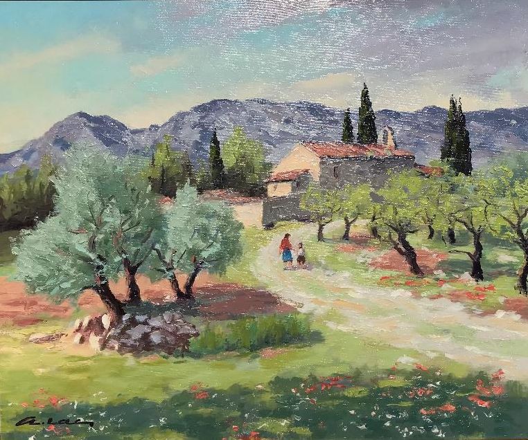 André Lac, Chapelle Saint Sixte d'Eygalieres André Lac, Chapelle Saint Sixte d'Eygalieres