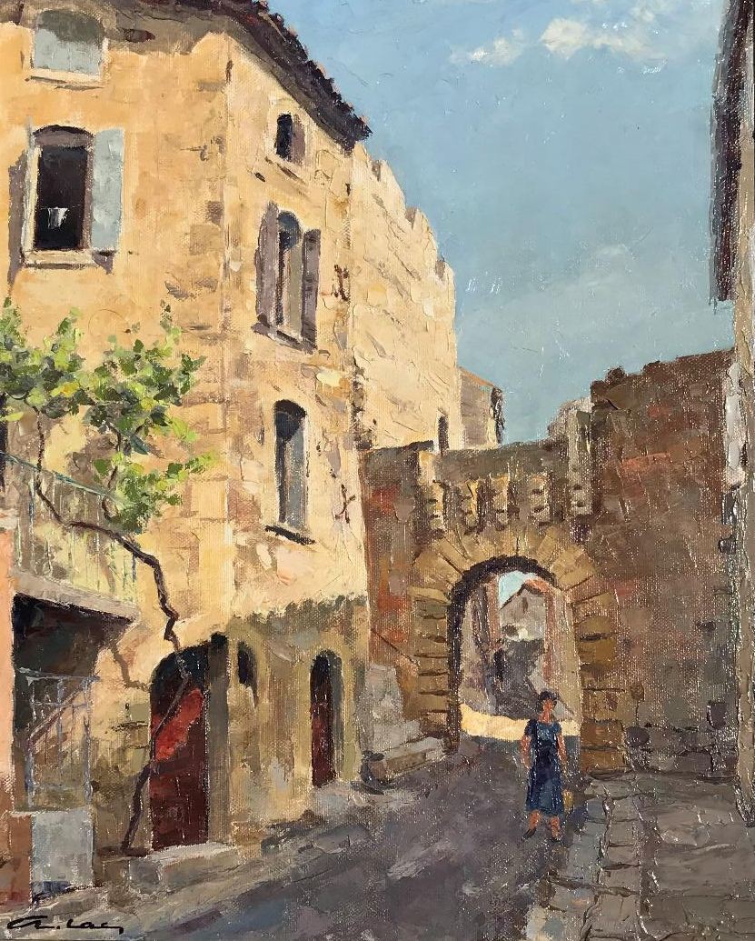 André Lac, Vieux Remparts à Eyguieres André Lac, Vieux Remparts à Eyguieres