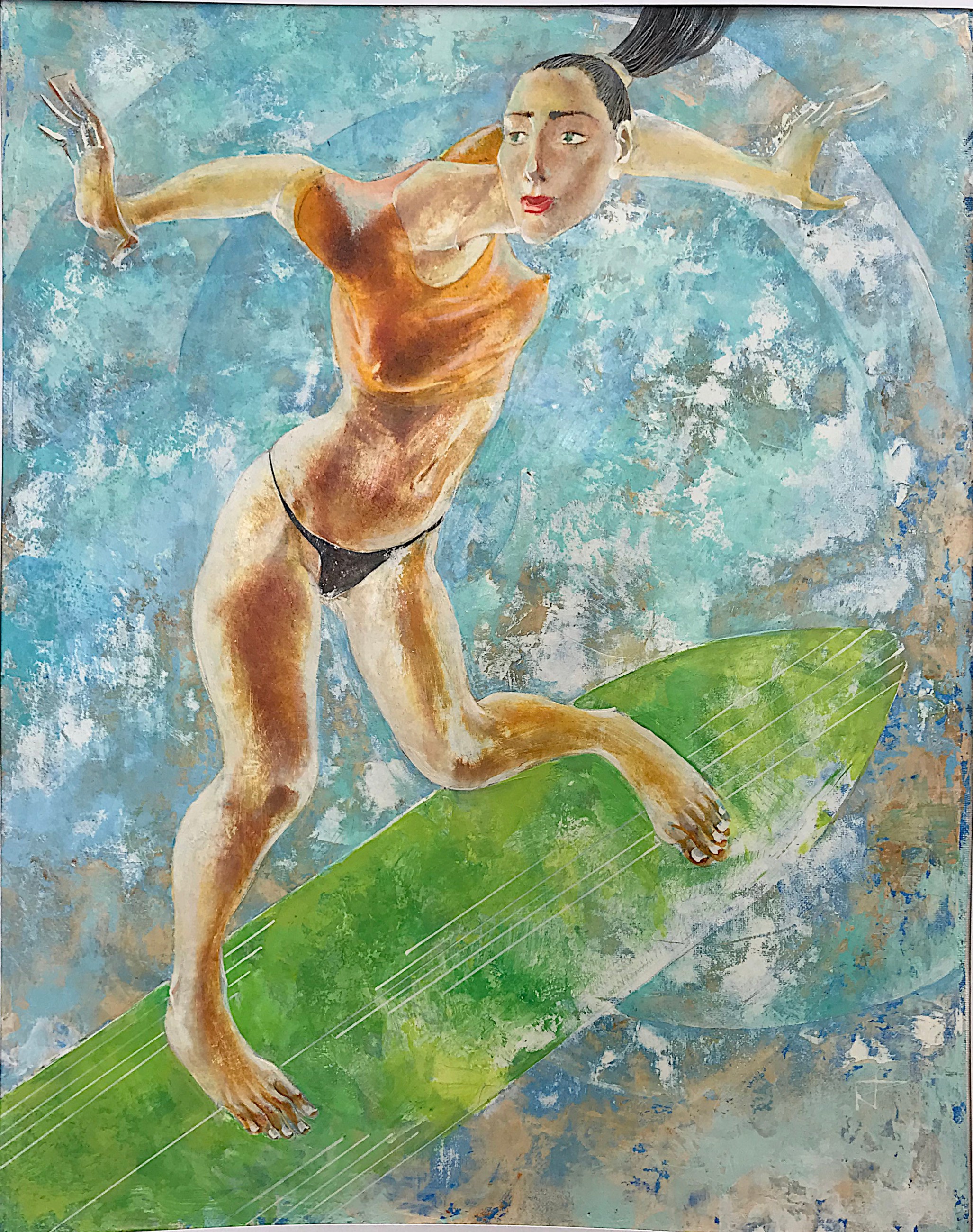 Rem Pirumov, Girl Surfer Rem Pirumov, Girl Surfer