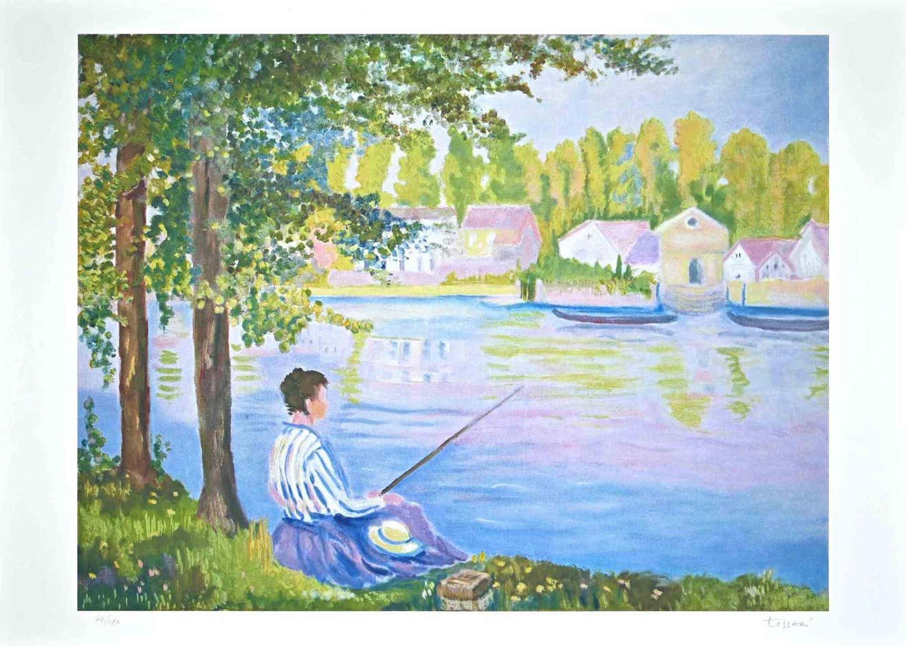 Claudio Tessari, Spring on the Lake Claudio Tessari, Spring on the Lake