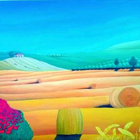 Painting, Matera countryside, Sabrina Pugliese