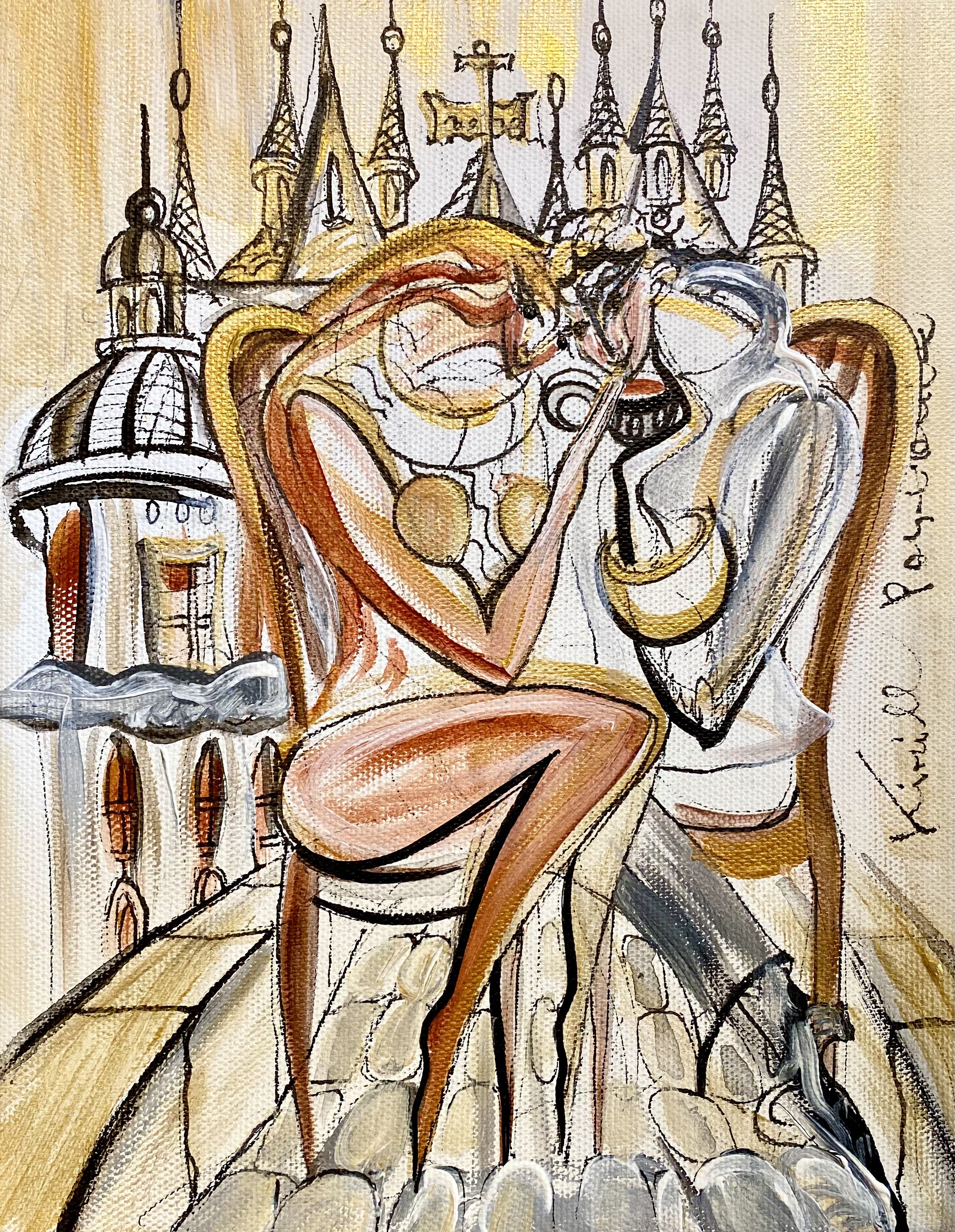 Kirill Postovit, A Golden Coffee Time Kirill Postovit, A Golden Coffee Time