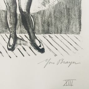 Yves Brayer, Danseuse appuyée à la barre Yves Brayer, Danseuse appuyée à la barre