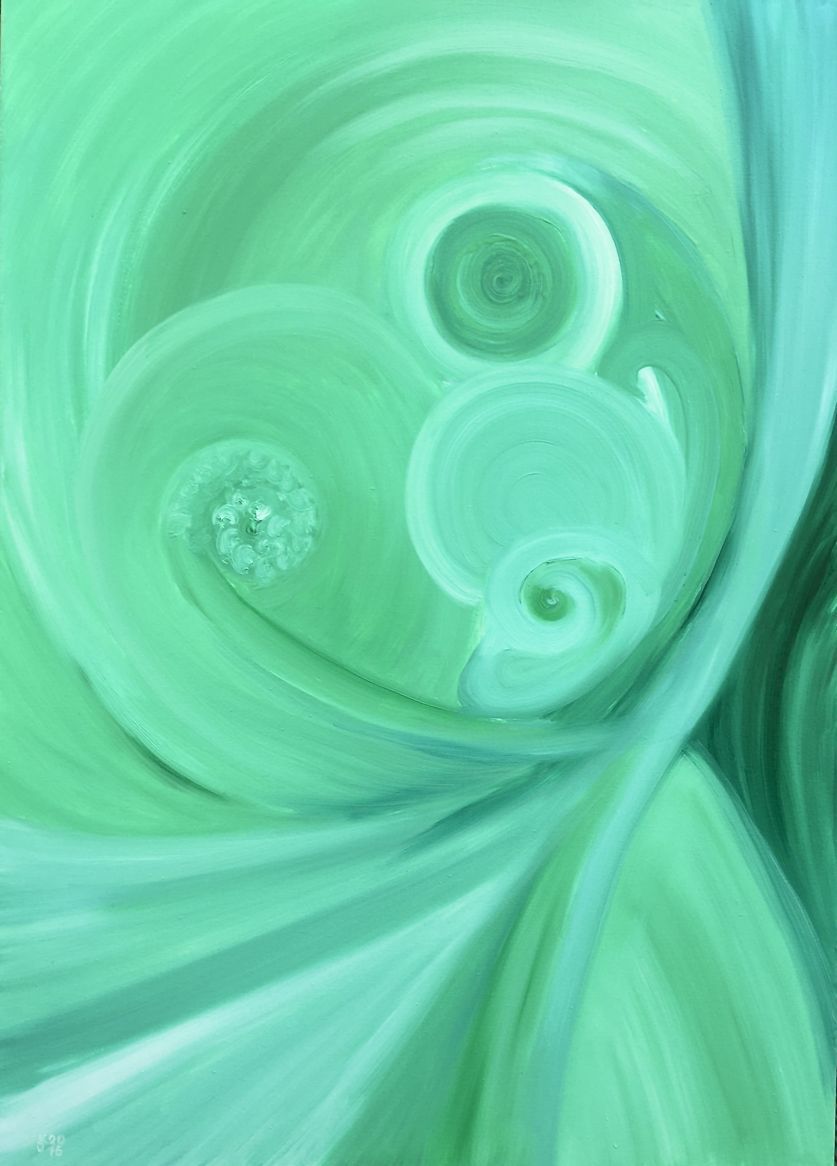 Olha Kizub, Green Kiss Olha Kizub, Green Kiss