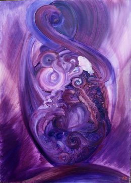 Peinture, Purple Kiss, Olha Kizub