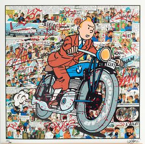 ▷ Tintin LV vintage by Kobalt, 2023, Print