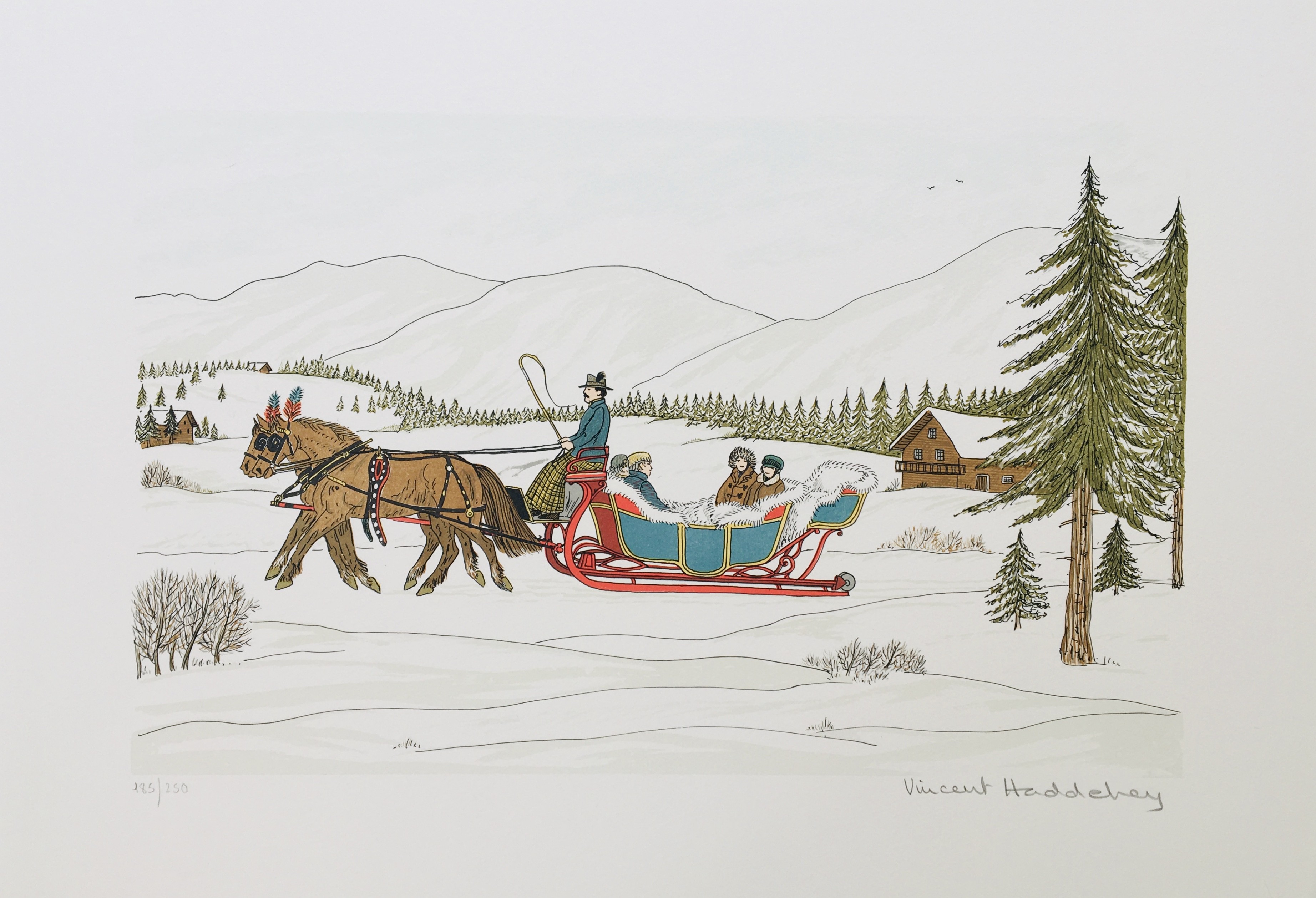 Vincent Haddelsey, La traineau suisse Vincent Haddelsey, La traineau suisse