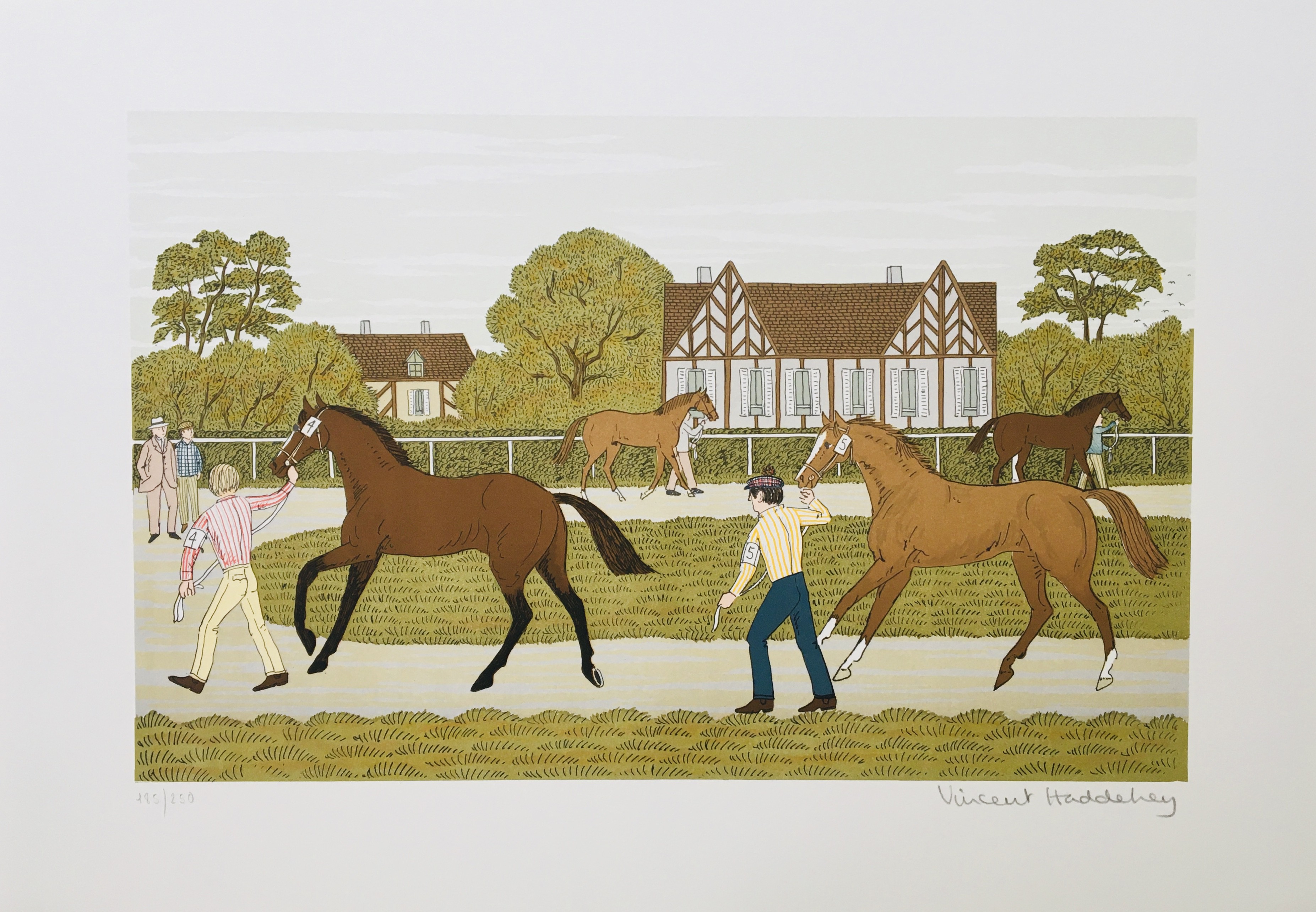 Vincent Haddelsey, Les vente de yearlings Vincent Haddelsey, Les vente de yearlings