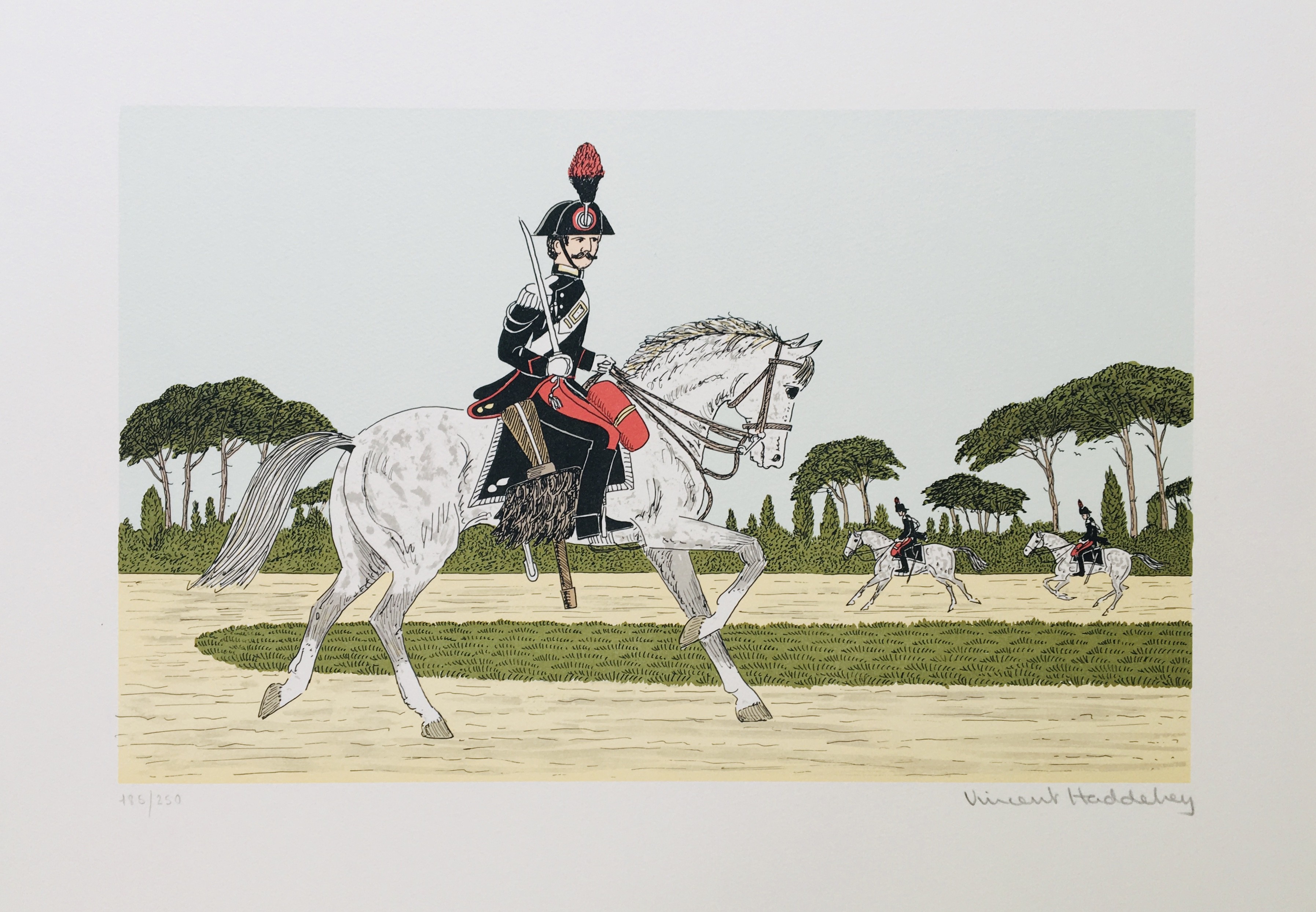 Vincent Haddelsey, La carabinier italien Vincent Haddelsey, La carabinier italien