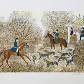 Print, La chasse à courre en France, Vincent Haddelsey