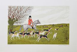 Print, La chasse à courre en Irlande, Vincent Haddelsey