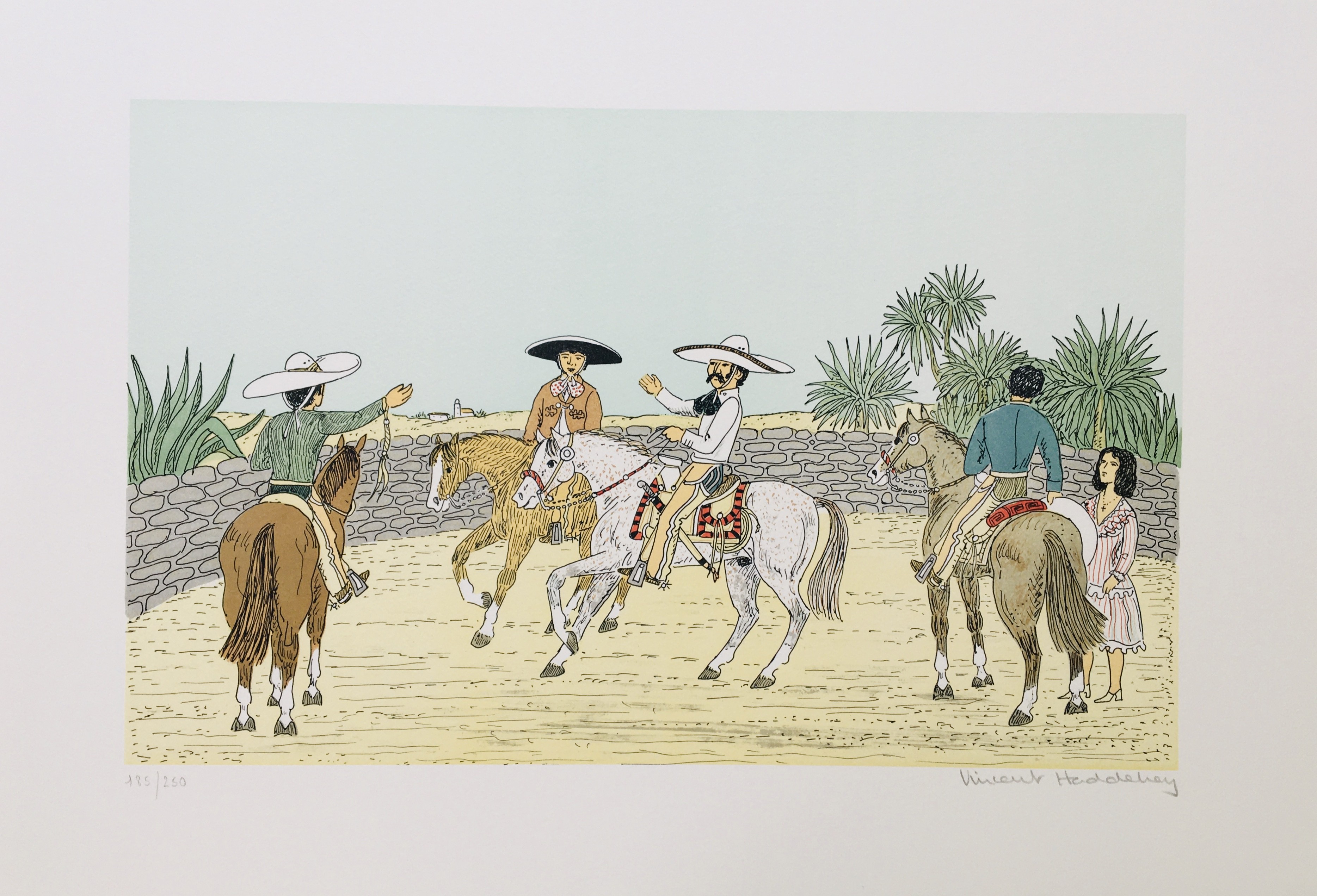 Vincent Haddelsey, Les Charros mexicains Vincent Haddelsey, Les Charros mexicains