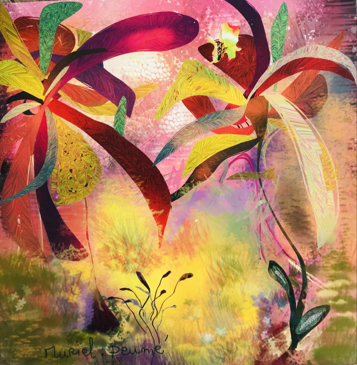 Muriel Deumie, The spring of a butterfly Muriel Deumie, The spring of a butterfly