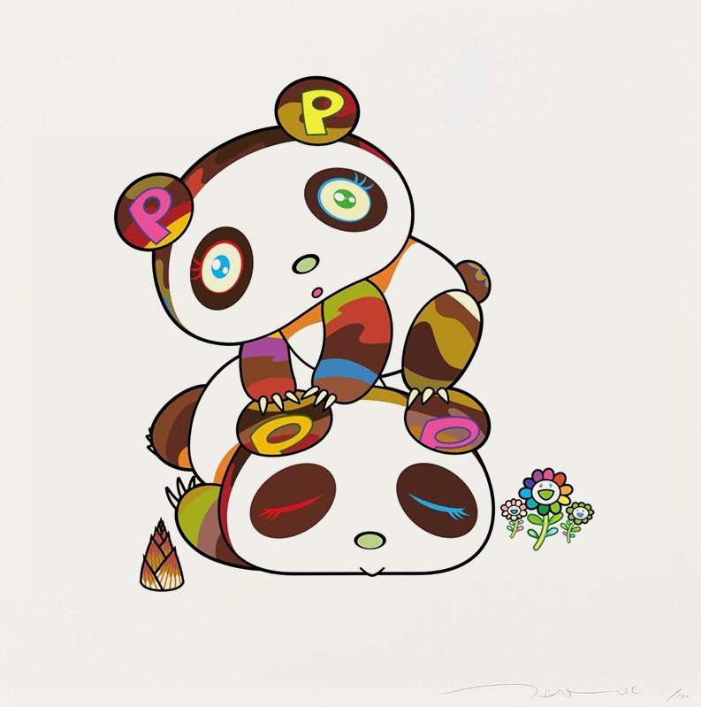 ▷ Panda-chan Hoyoyo Zzzzz by Takashi Murakami, 2020, Print