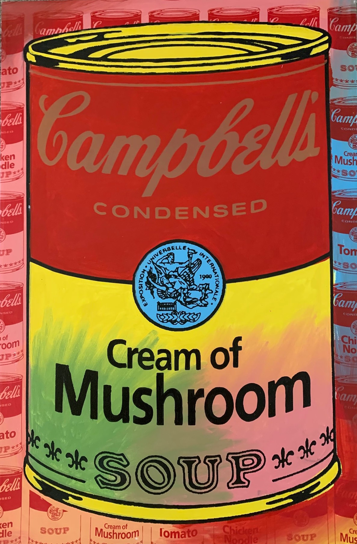 Steve Kaufman, Campbell’s Soup Can II (Cream of Mushroom) Steve Kaufman, Campbell’s Soup Can II (Cream of Mushroom)