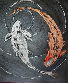 Peinture, Yin Yang, Natali Kanivets