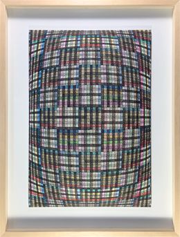 Textura Ojo Pez (Framed), Rodrigo Spinel