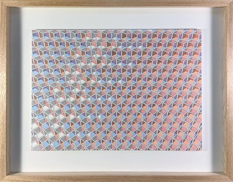 Rodrigo Spinel, Cubos Transparencia 2 (Framed) Rodrigo Spinel, Cubos Transparencia 2 (Framed)