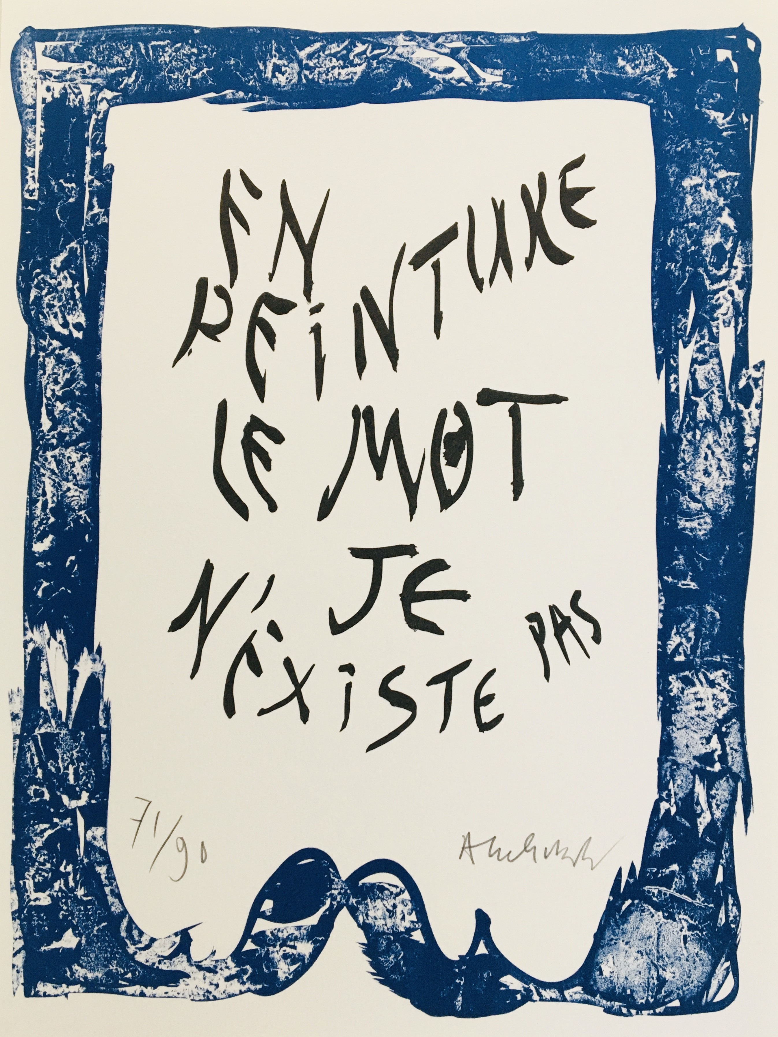 Pierre Alechinsky, Mots VI Pierre Alechinsky, Mots VI
