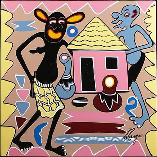 George Lilanga, Peinture Lilanga George Lilanga, Peinture Lilanga