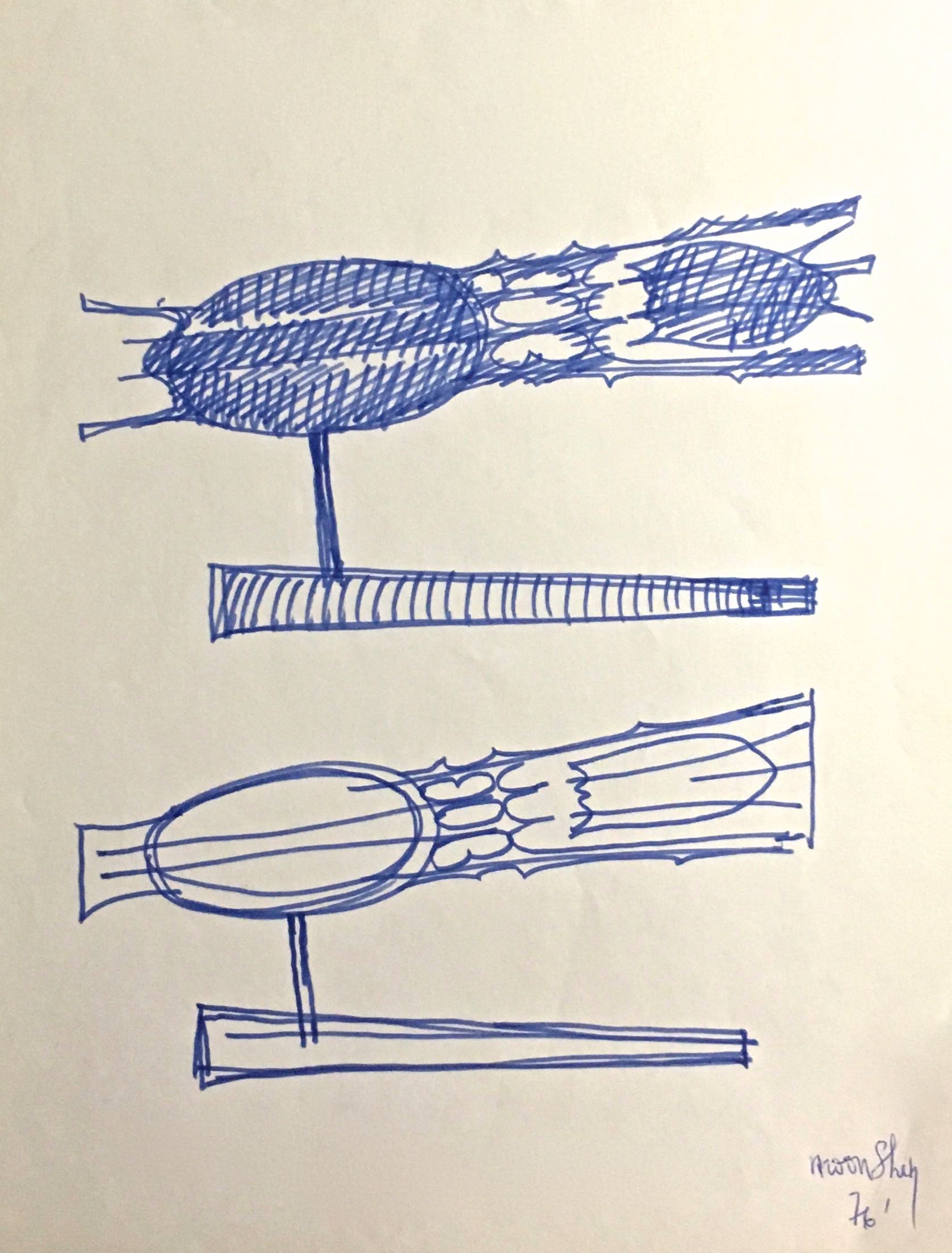 Moon Shin, Blue Drawing Dessin Sculpture MMCA National Museum of Modern and Contemporary Art, SEOUL, South Korea Moon Shin, Blue Drawing Dessin Sculpture MMCA National Museum of Modern and Contemporary Art, SEOUL, South Korea
