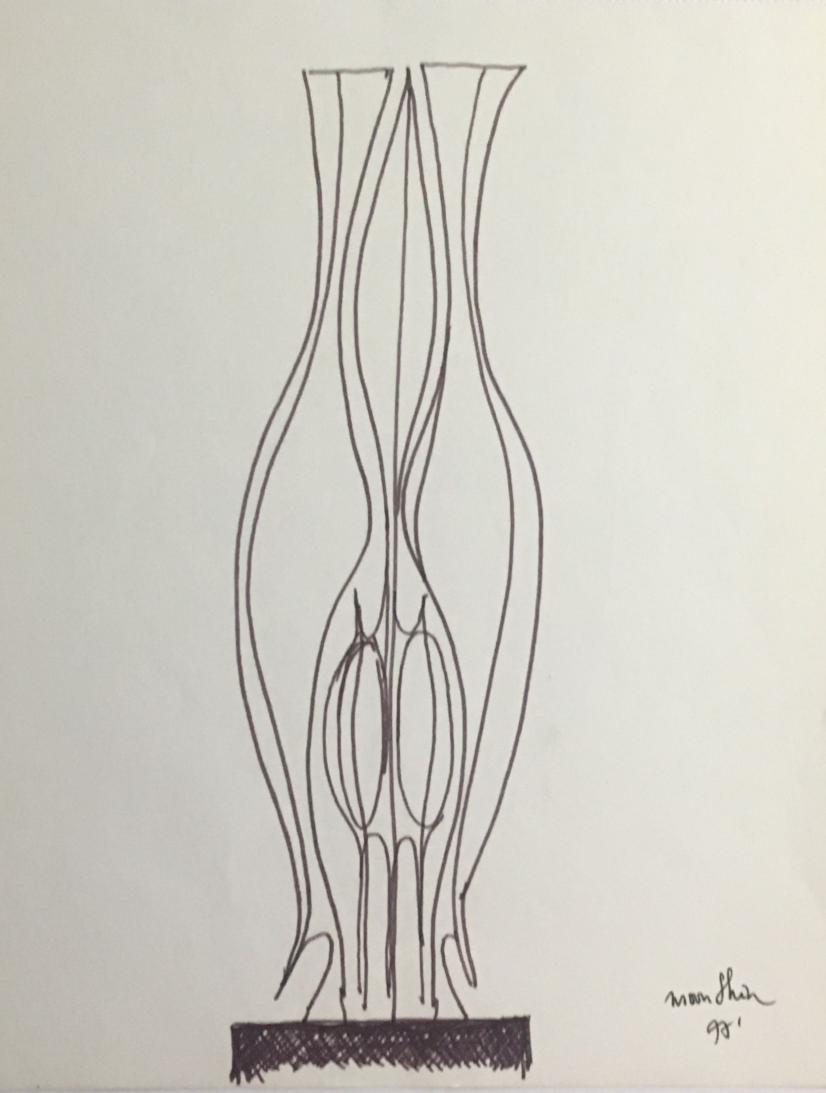 Moon Shin, Sculpture Abstraction 1978 Moon Shin, Sculpture Abstraction 1978