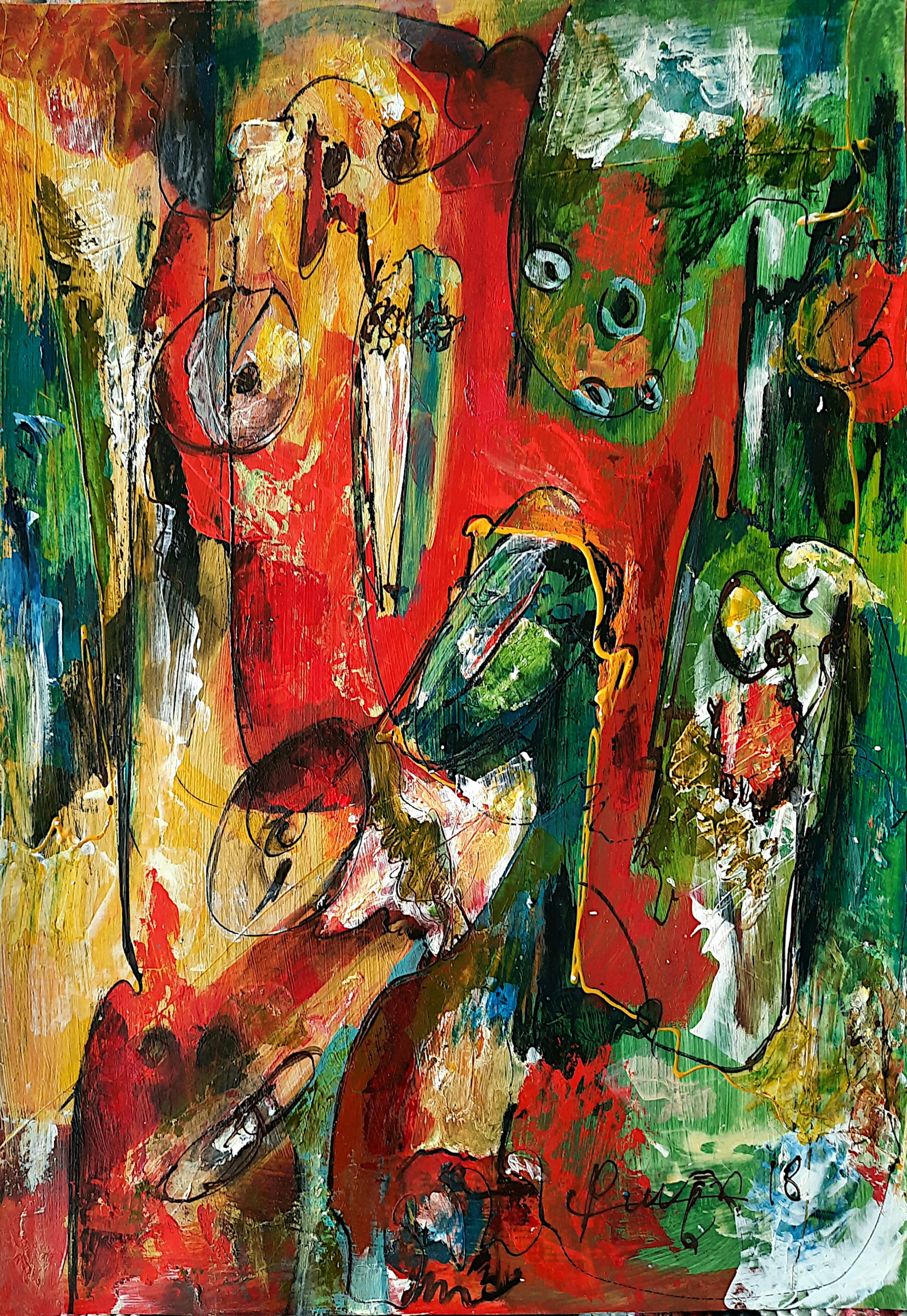 Kajazun (Kajo) Avetisyan, Abstraction VIII Kajazun (Kajo) Avetisyan, Abstraction VIII
