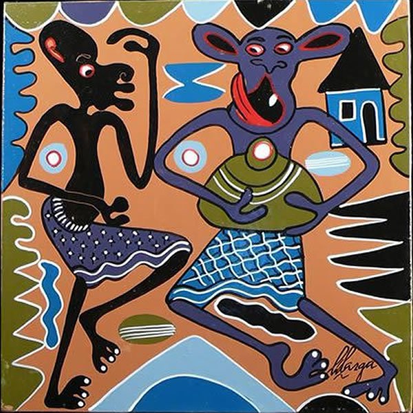 George Lilanga, Peinture Lilanga George Lilanga, Peinture Lilanga