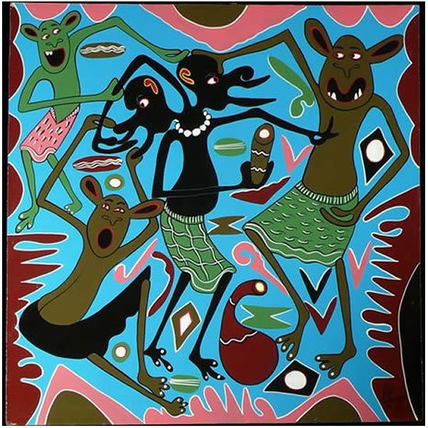 George Lilanga, Peinture Lilanga George Lilanga, Peinture Lilanga